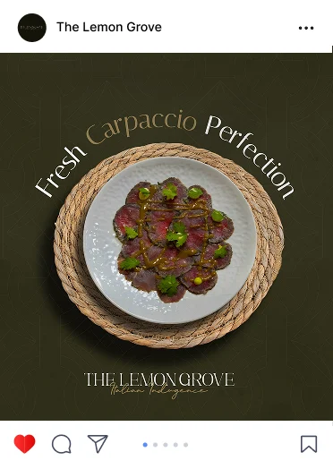 Post: Fresh Carpaccio Perfection