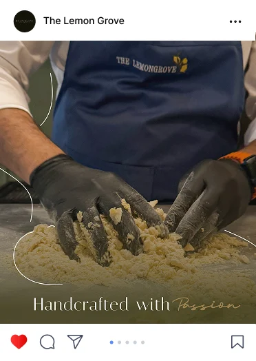 Post: Handcrafted with Passion, a chef working dough
